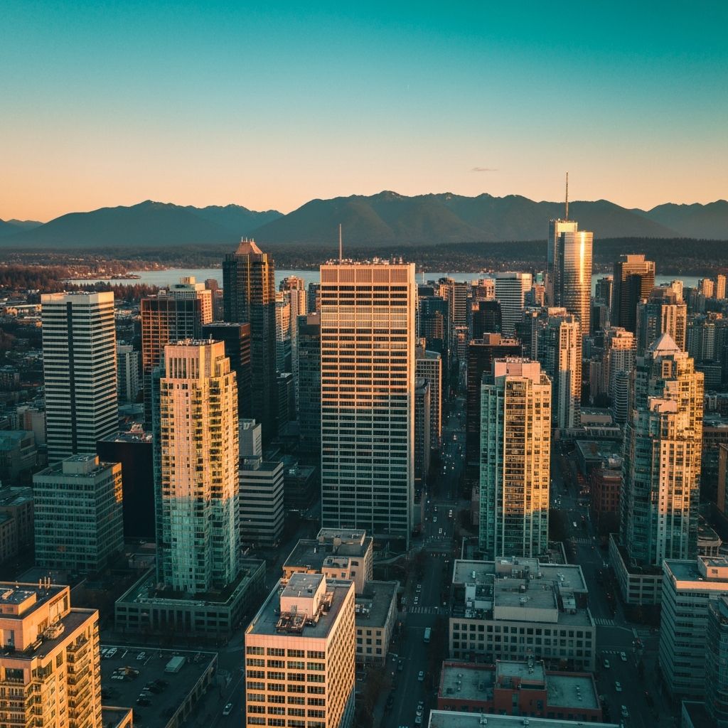 Vancouver business district